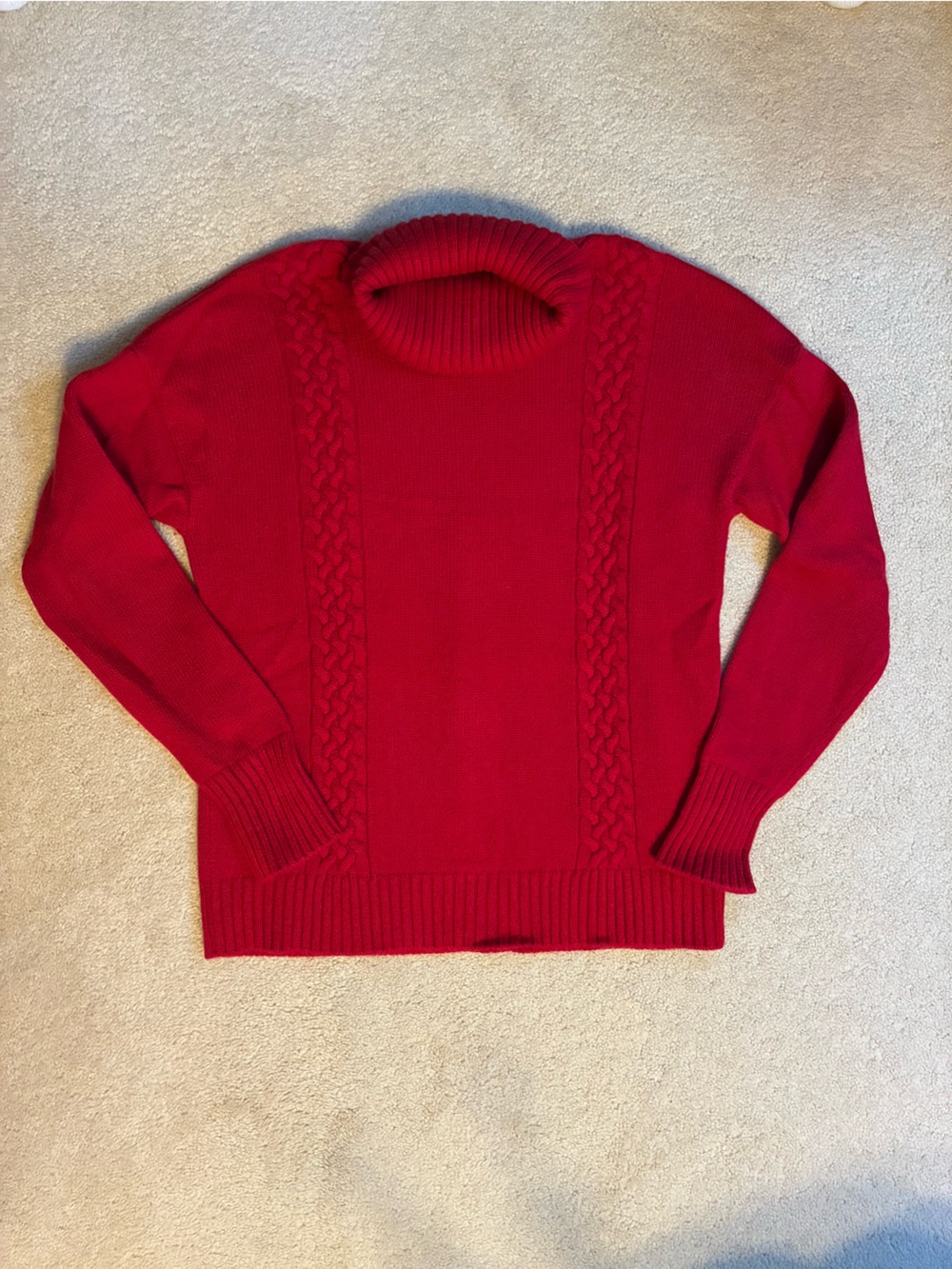 Wool and Cashmere Turtleneck Sweater